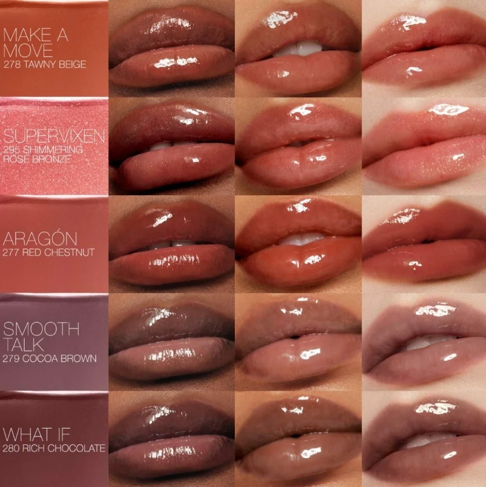What If NARS Afterglow Lip Shine Gloss Rich Chocolate Brand New in Box